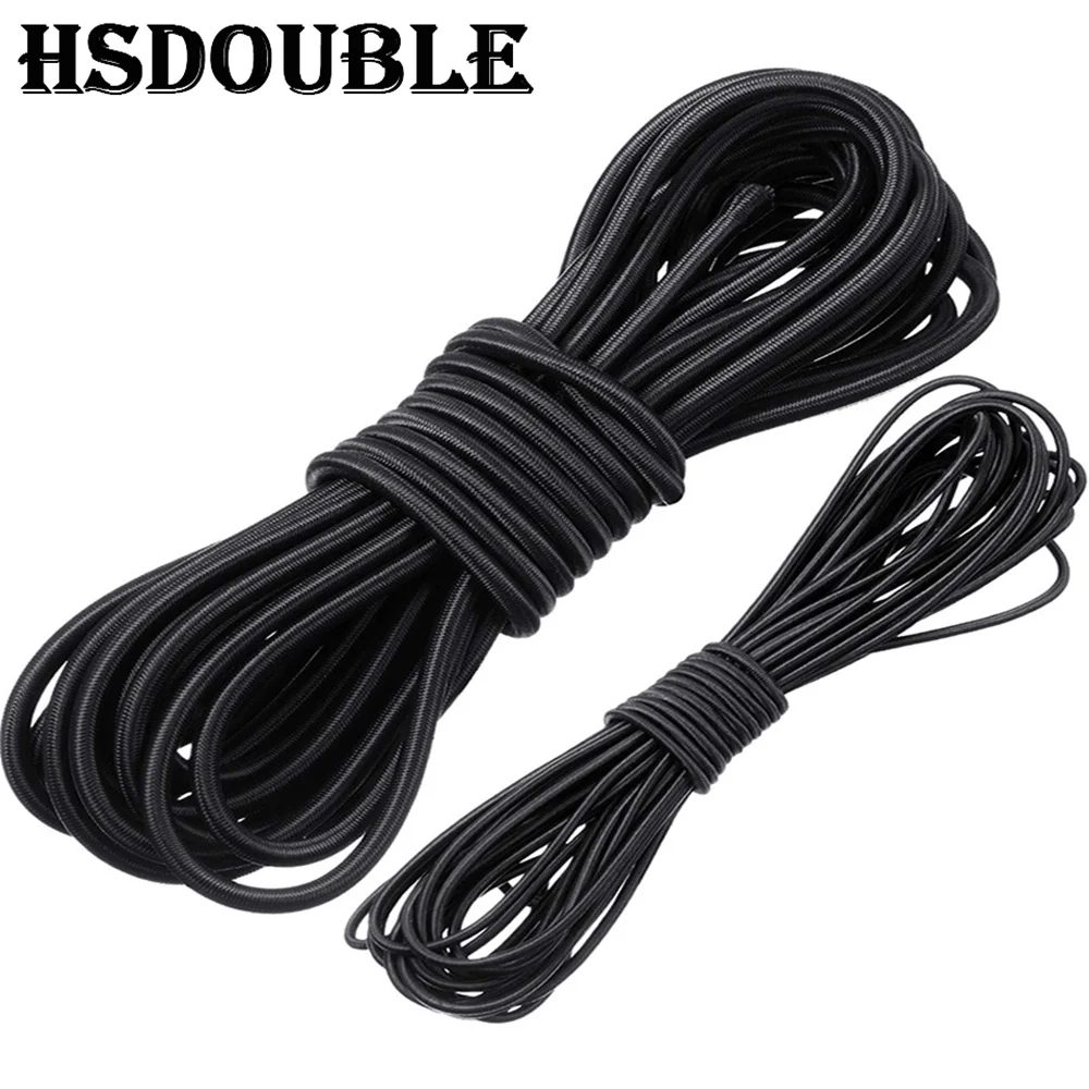 10 Meter starkes elastisches Seil Bungee Shock Cord Stretch String für DIY Schmuckherstellung Outdoor Projekt Zelt Kajak Boot Backage