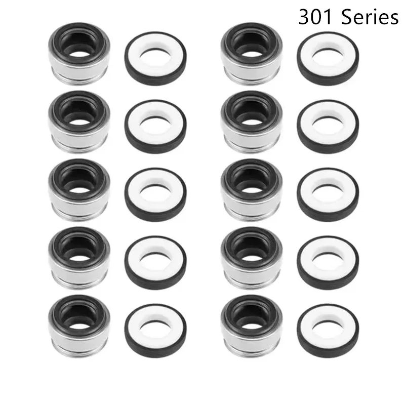10PC 301 Serie Fit 8 10 11 12 13 14 15 16 17MM Wasserpumpe Mechanische Wellendichtung für Umwälzpumpe