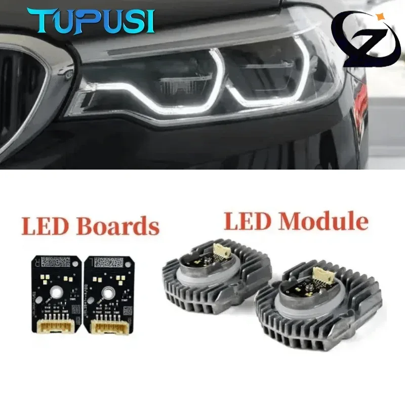 Weiße DRL LED-Scheinwerfer für 2017-2020 BMW 5er Serie G30 G31 F90 M5 G32 Neue Adaptive Tagfahrlichter LED-Chips 63117214940