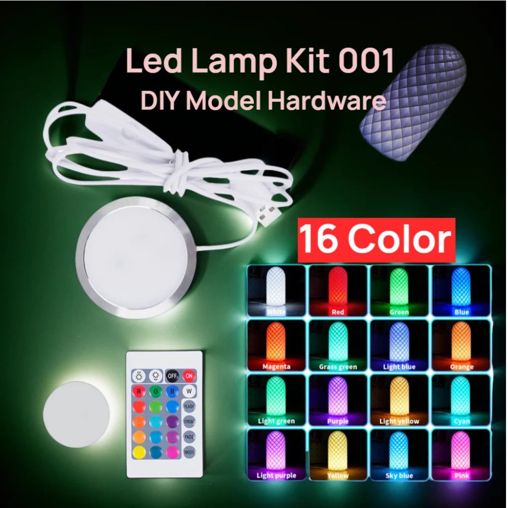 Für Bambu Lab Einstellbares Licht-Kit LED-Licht Hardware Bambulab Licht-Kit 001 LED-Licht-Teile DIY-Modell 3D-Drucker Zubehör