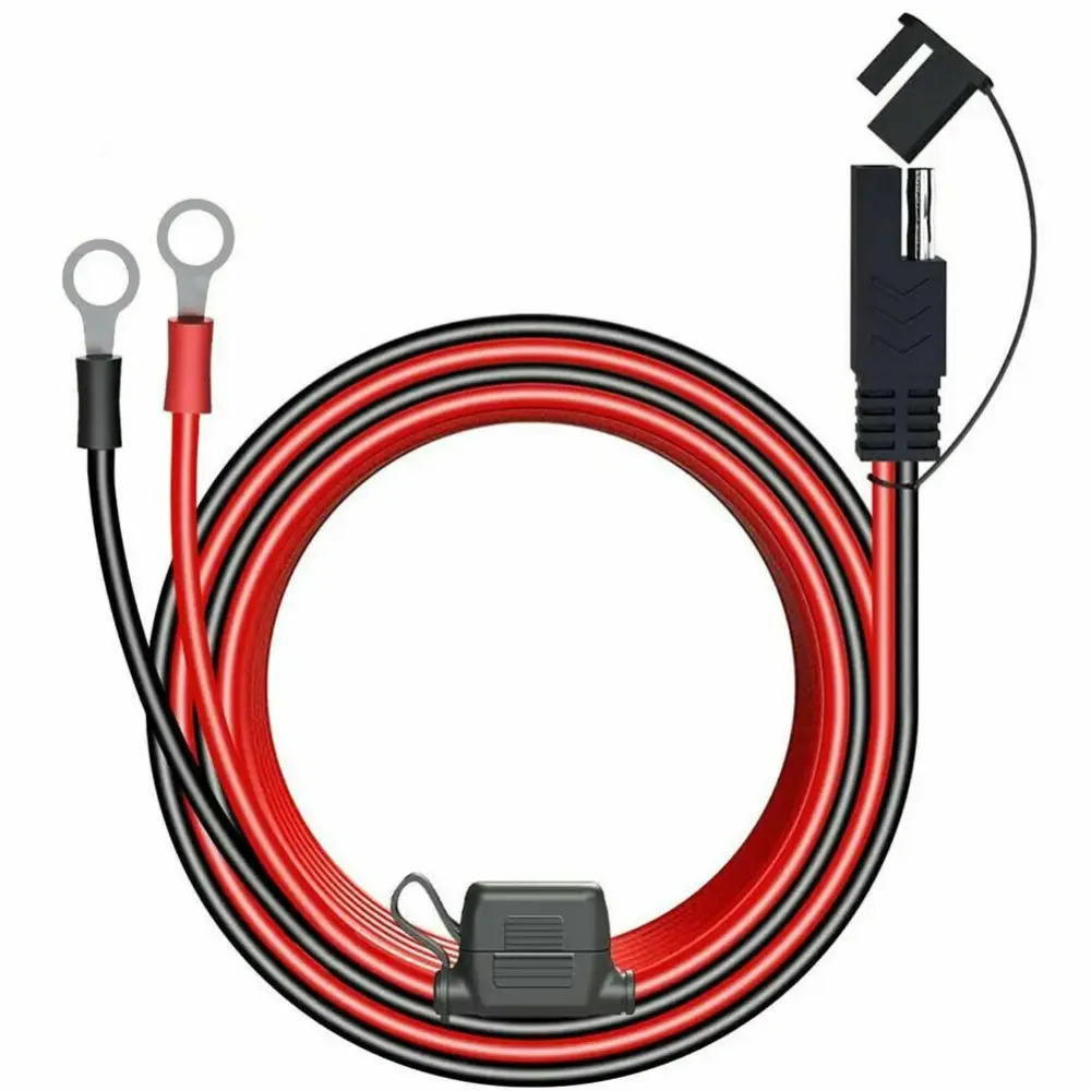 12-V-Ladekabel für Motorrad-Batterie klemme zum schnellen Verlängerung kabel anschluss für Batterie ladegerät/Wartung