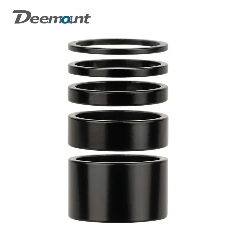 Aluminium-Abstandshalter 1-1/8 Zoll 28,6 mm Fahrrad-Vorderradgabel Standrohr Headset Vorbau Legierung Unterlegscheibe Multi-Size-Höhenlenker Rise-up-Einstellung