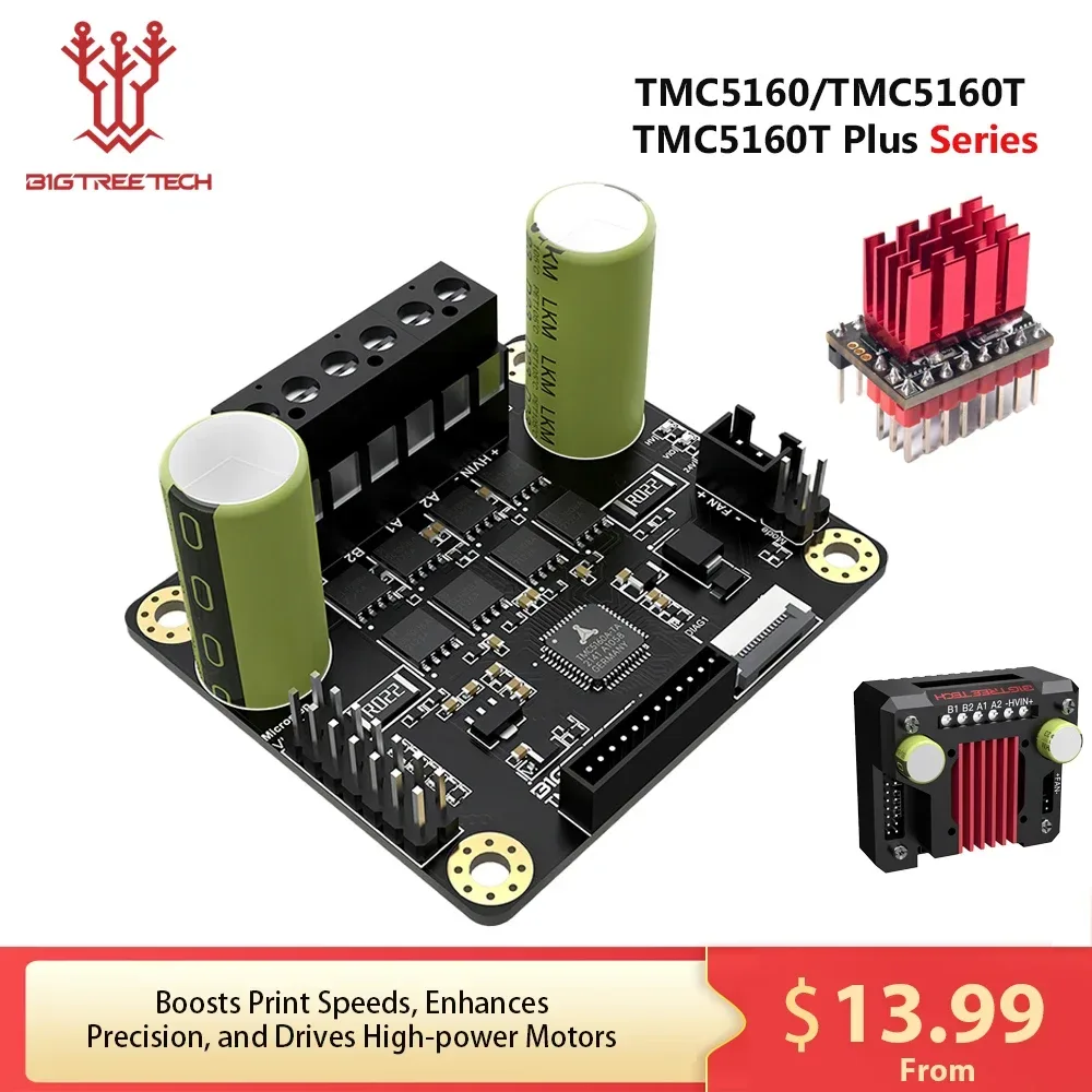Bigtreetech tmc5160 v5.3 Schrittmotor treiber Hochleistungs-3D-Druckerteile für btt octopus skr v2.0 turbo tmc2209 skr mini e3