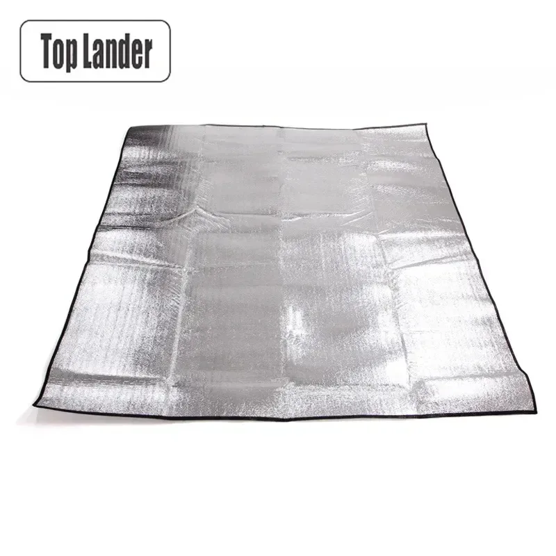 Camping Matte Schaum Folie Decke Aluminium Isolierung Schaum Folie Matte Isomatte Thermische Outdoor Zelt Fußabdruck Reflektierende Wärme