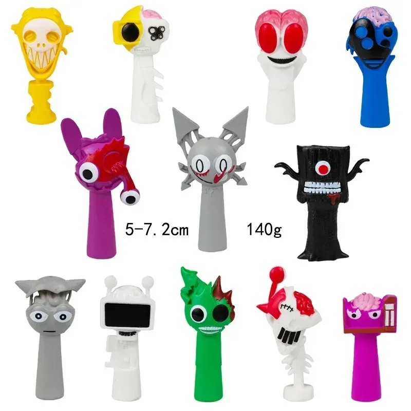 Sprunki Figuren Spielzeug Sprunki Figuren Incredi Sprunki Spielzeug Actionfigur Set Garten von Banban Figurenset PVC Puppenornament