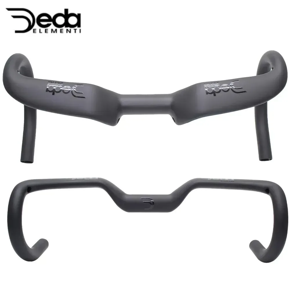 JEDA Hover Carbon Lenker T1000 Vollcarbon Rennradlenker mit 30mm Erhöhung Gravel Cockpit Interne Kabelführung