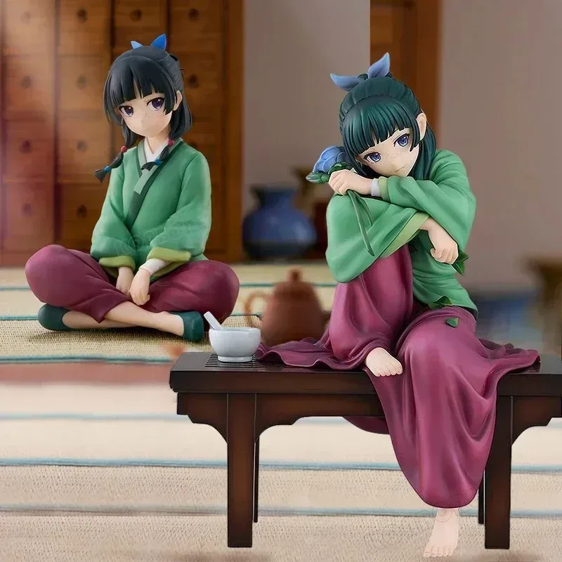 /The Apothecary Diaries Anime Figuren PVC Modell MaoMao & Table Süßes Mädchen Actionfiguren Spielzeug als Geschenk Sammelfigur Weihnachten