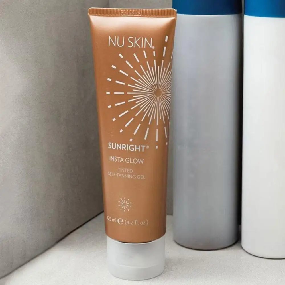 NU SKIN Sunright Insta Glow Selbstbräunungs-Gel Aufbaubare Natürliche Bräune Schnell Trocknend Nicht-Klebend Bronzing-Gel Mit Hohem Schimmer