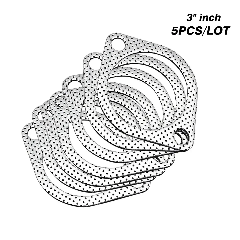 5 Stück/Set 2,25/2,5/2,75/3 Zoll Auto-Auspuffdichtung Flansch Auspuffverbindungen Motordichtung/ Universelle Junta Escape