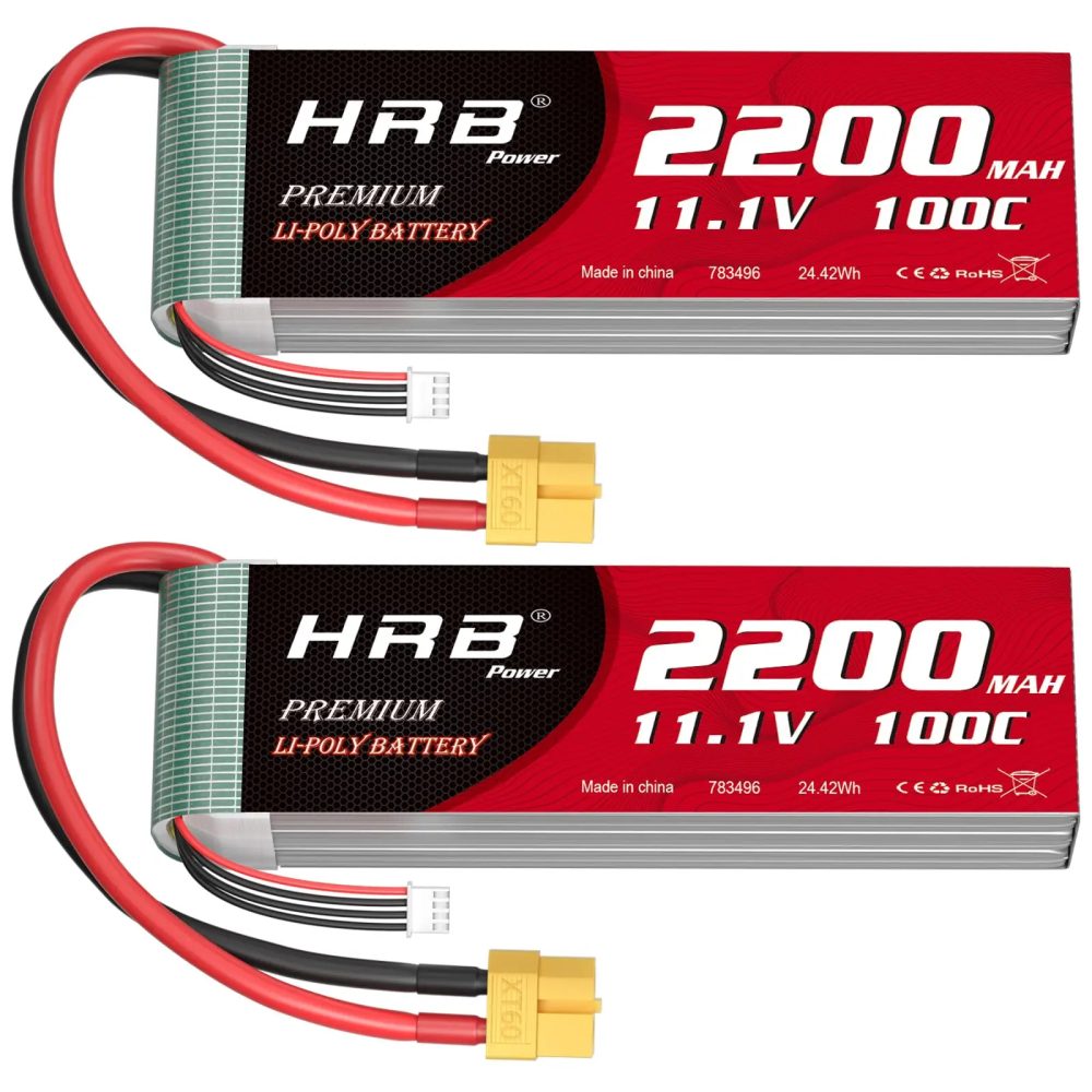 HRB 3S Lipo Batterie 11,1 V 2200mah 100C XT60 Für Axial SCX10 Flugzeuge FPV Drone Racing Auto boot RC Teile