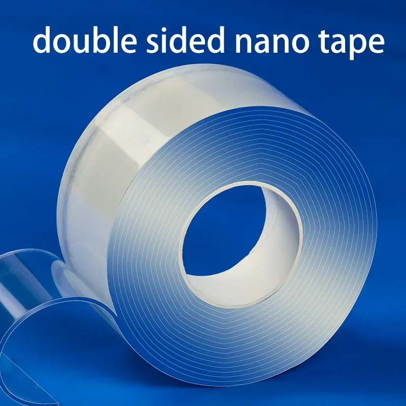 Nano-Klebeband Doppelseitiges NanoTape Hochviskoses Klebeband, das sich an der Wand festholt, ohne Spuren zu hinterlassen