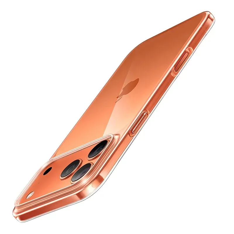 Luxus Harte PC Fall für iPhone 17 Pro Max Fall Ultra Dünne Transparente Fall für iPhone 17 Air Telefon Zurück Abdeckung Shell Fundas coque
