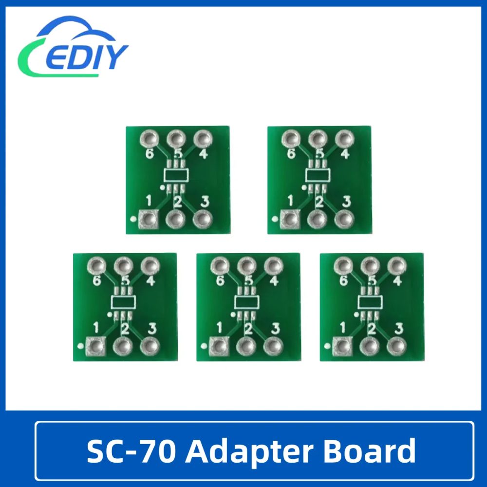SC-70 SOT23-6 SOT23-5 Adapterplatine Konverterplatte Pinnwand Patch SMD zu DIP 0,5 mm 0,65 mm Abstand Transferplatine