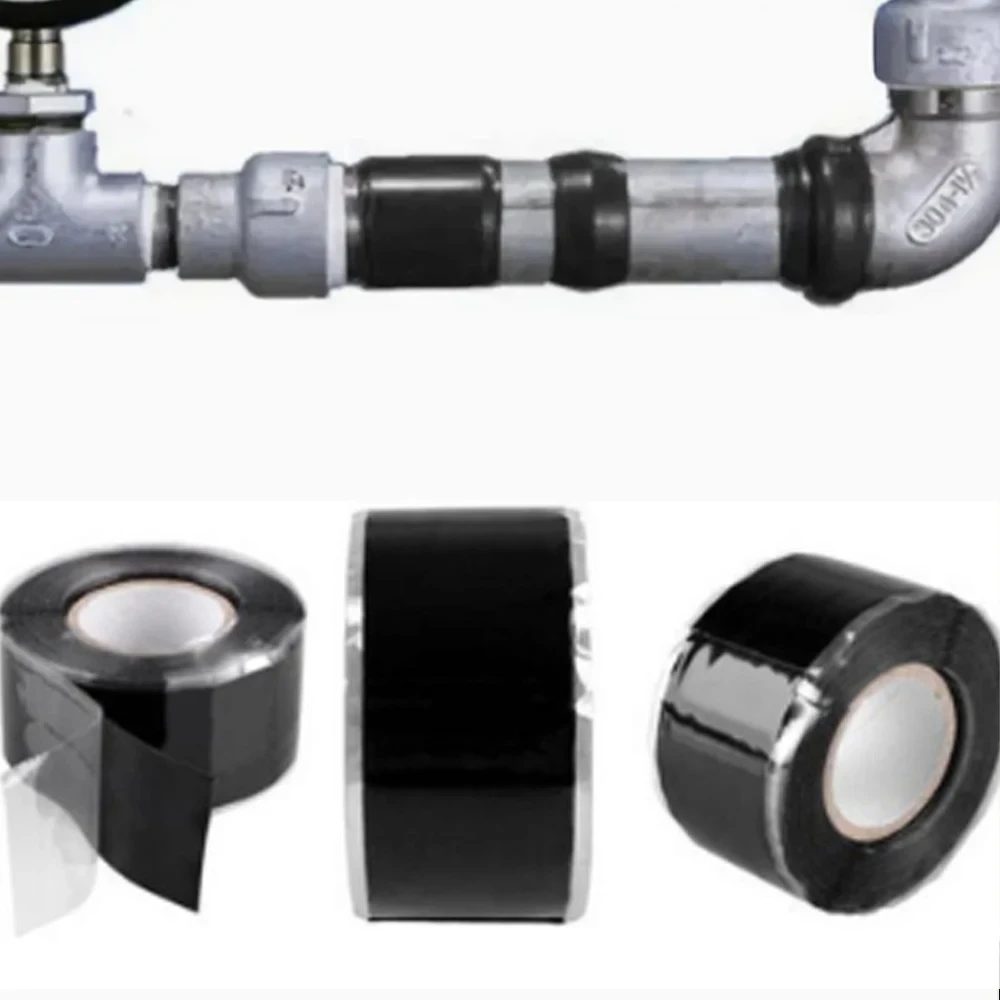 1/3 stücke Super Starke Wasserdichte Stop Band Lecks Dichtung Reparatur Leistung Silikon Klebstoff Isolierende Kanal Wasser Rohr Reparatur Bänder