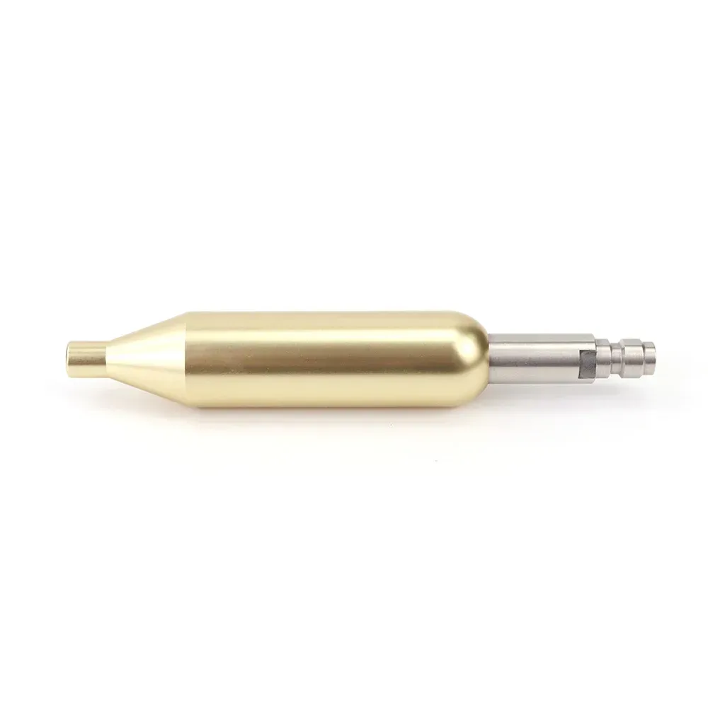 12G Co2-Kartuschen-Zylinder-Adapter zum externen CO2-Flaschen-Zylinder-Adapter mit 8 mm Foster, Schnelltrennung, Konvertierungsanschluss