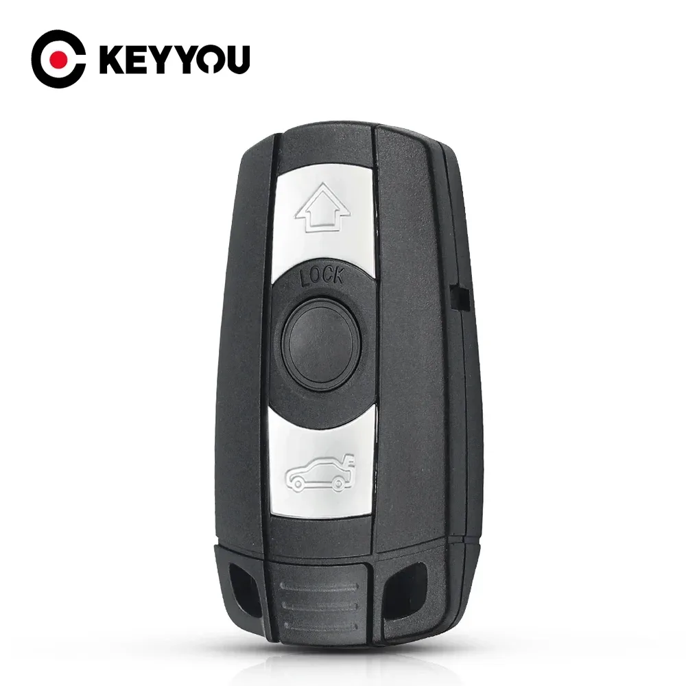 KEYYOU Für BMW 1 3 5 6 Serie E90 E91 E92 E60 E70 E71 E72 E82 E87 E88 E89 Fob 3BNT Smart Remote Key Shell Fall Auto Styling