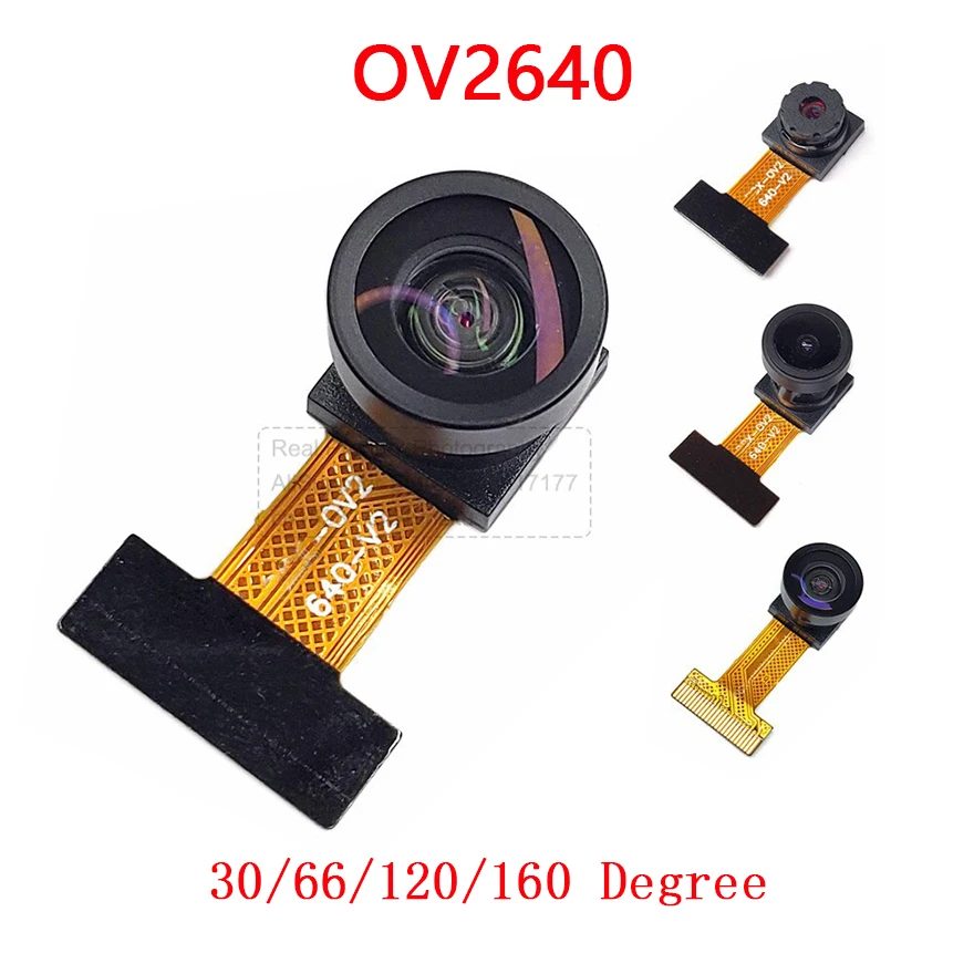 OV2640 für ESP32-CAM Kameramodul 120 160 30 66 Grad nächste 850 nm Nachtsicht 24PIN 0,5 mm Rastermaß 21 mm Kameramodul