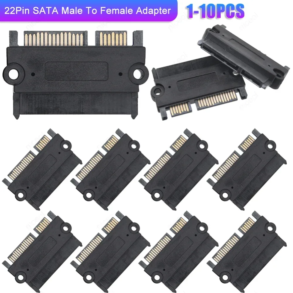 Sata männlich zu weiblich power data converter 22pin power data adapter sata zu sata konverter sata zu sata adapter