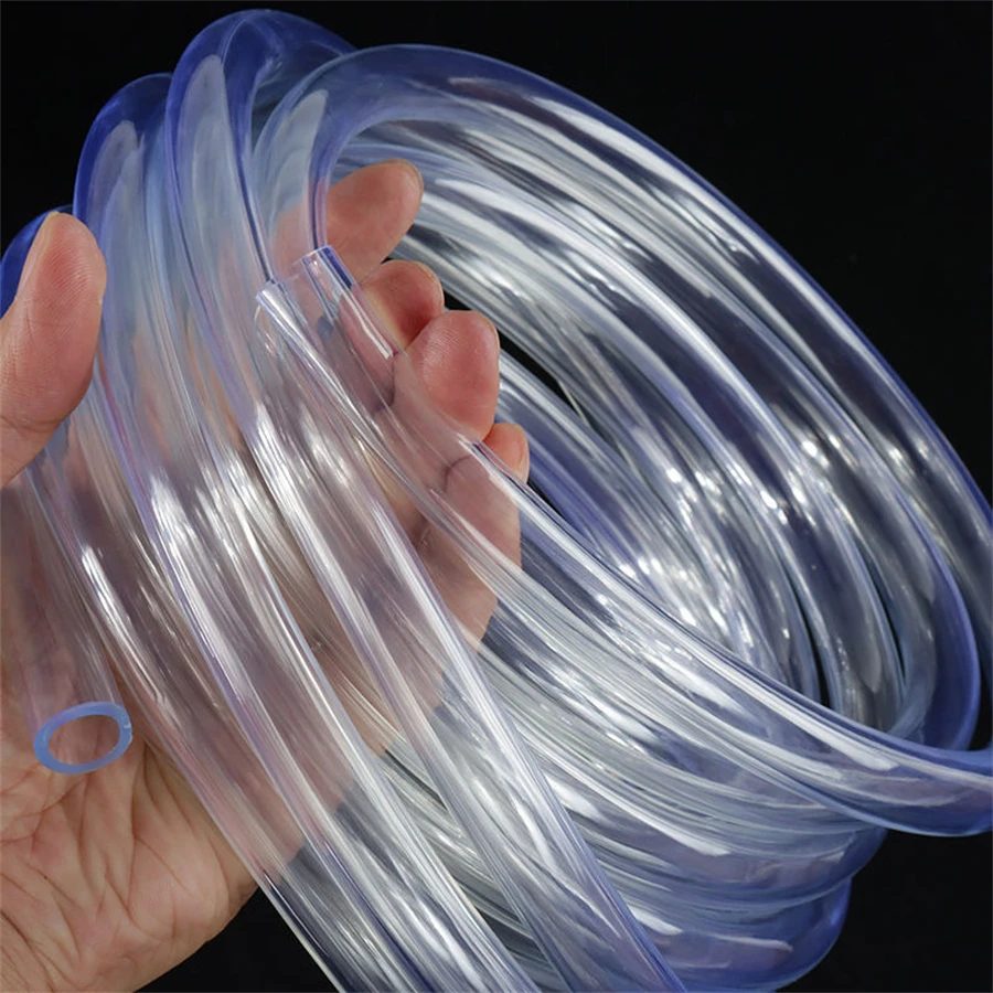 PVC-Rohr, transparente Wasserleitung, Rohrschläuche, Aquariumschläuche, Wasserpumpenschlauch, Gartenschlauch, 3, 4, 5, 6, 7, 8, 9, 10, 12, 14, 16 mm
