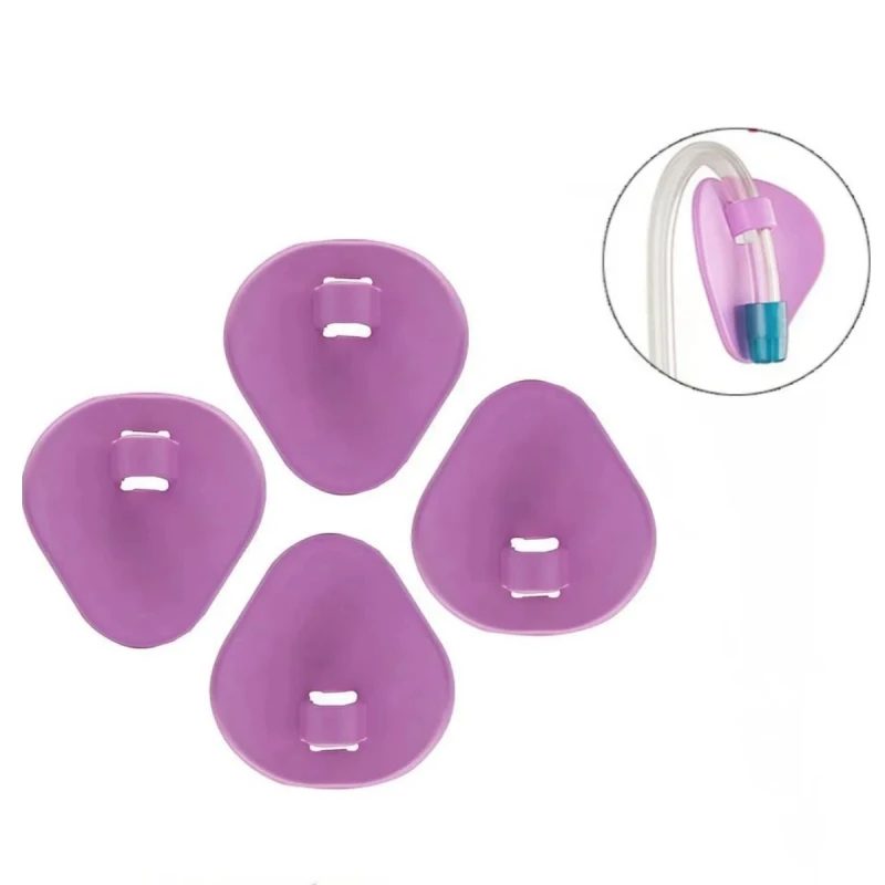 10 Stück Autoklavierbare Zahnärztliche Absaugrohrhalterungen Mundpflegewerkzeuge Speichelabsauger HVE-Rohrpositionierer