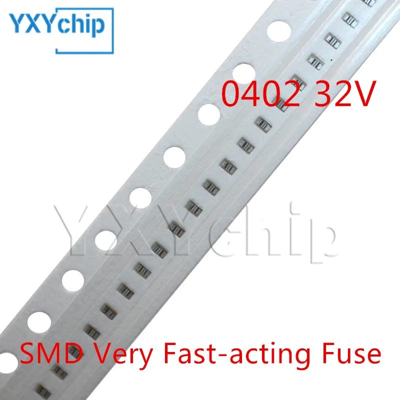 20 Stück 0402 Smd Sehr schnell wirkende Sicherung 32 V 0,25 A 0,375 A 0,5 A 500 mA 0,75 A 1 A 1,5 A 2 A 2,5 A 3 A 4 A 5 A 0435 Serie Neues Original