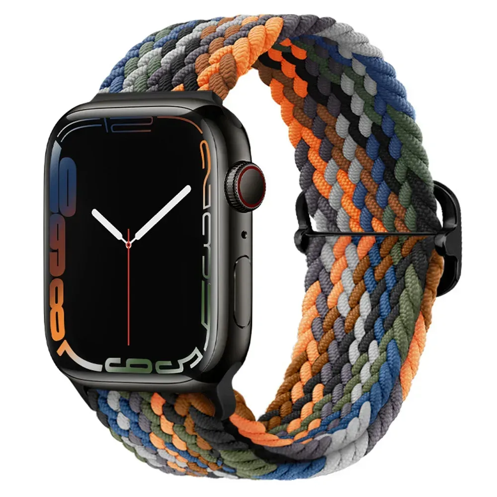 Armband für Apple Watch Ultra 2 49 mm iWatch 10 46 mm 42 mm Band Serie 9 8 7 6 SE 4 45 mm 44 mm 41 mm 40 mm 3 38 mm Sport-Nylonarmband
