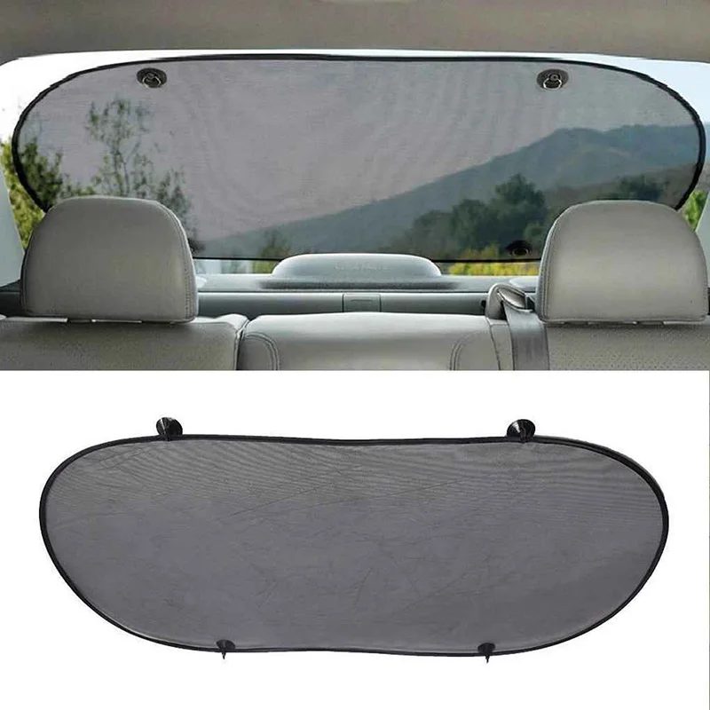 Auto Hinten Sonnenschutz Fahrzeug Schild Visier Schutz Zurück Auto Fenster Schatten Mesh Sonnenschirm Bildschirm Wärmedämmung UV Schutz