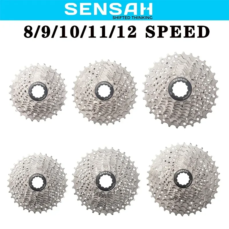 SENSAH 8/9/10/11 Geschwindigkeit Rennrad Kassette 11V 23T/25T/28T/30T/32T/34T/36T Fahrrad Freilauf K7 10S Schwungrad für HG Hub