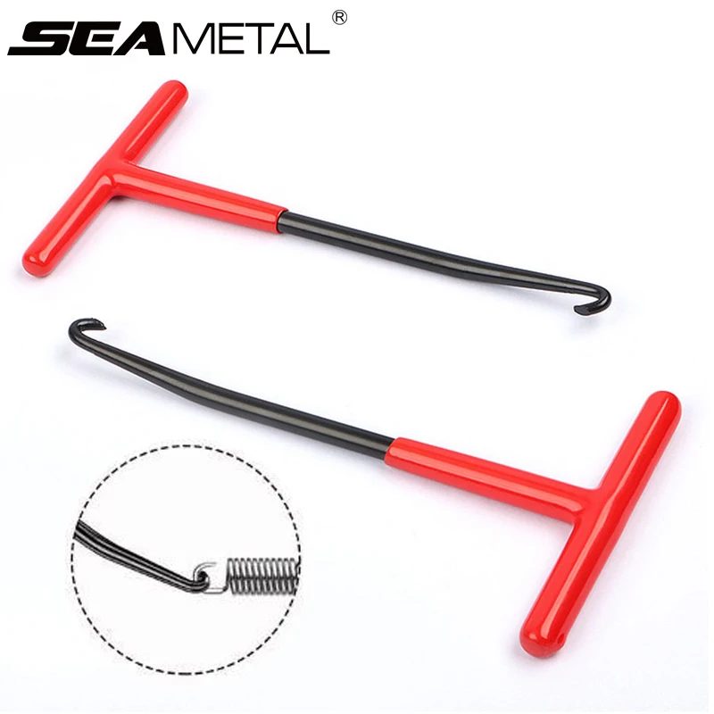 SEAMETAL 1pc Auspuff Frühling Puller Werkzeug Motorrad Auspuff Frühling Haken T Griff Frühling Haken Schlüssel Frühling Puller Entfernung Werkzeuge