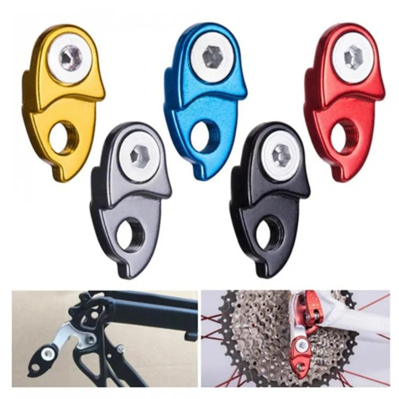 Fahrrad Schaltwerk Aufhänger Verlängerung Extender Aluminium Rennrad MTB Radfahren Rahmen Getriebe Schwanz Haken Extender