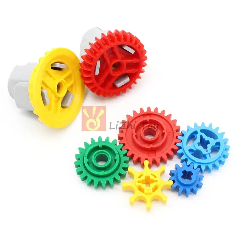 MOC Technische Zahnradteile Differentialgehäuse 65413 65414 69761 69762 Kit Bausteine Auto Ziegel mit Kupplungen Spielzeug