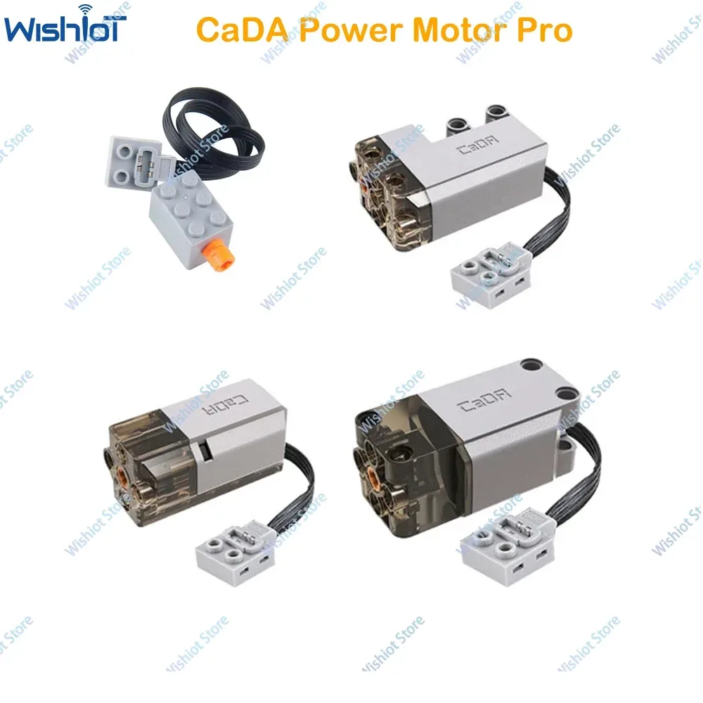 CaDA MOC Power Servo Motors Pro kompatibel mit Legoeds Bausteinen Power Functions Auto LKW Modell Upgrade technischer Teile