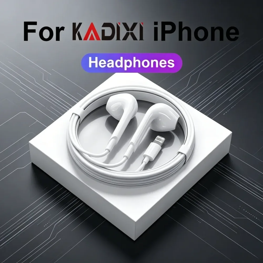 Original-Kopfhörer für Apple iPhone 14 11 12 13 Pro Max Ohrhörer XR X XS SE 6 6S 7 8 Plus Bluetooth Kabelgebundene Ohrhörer Zubehör