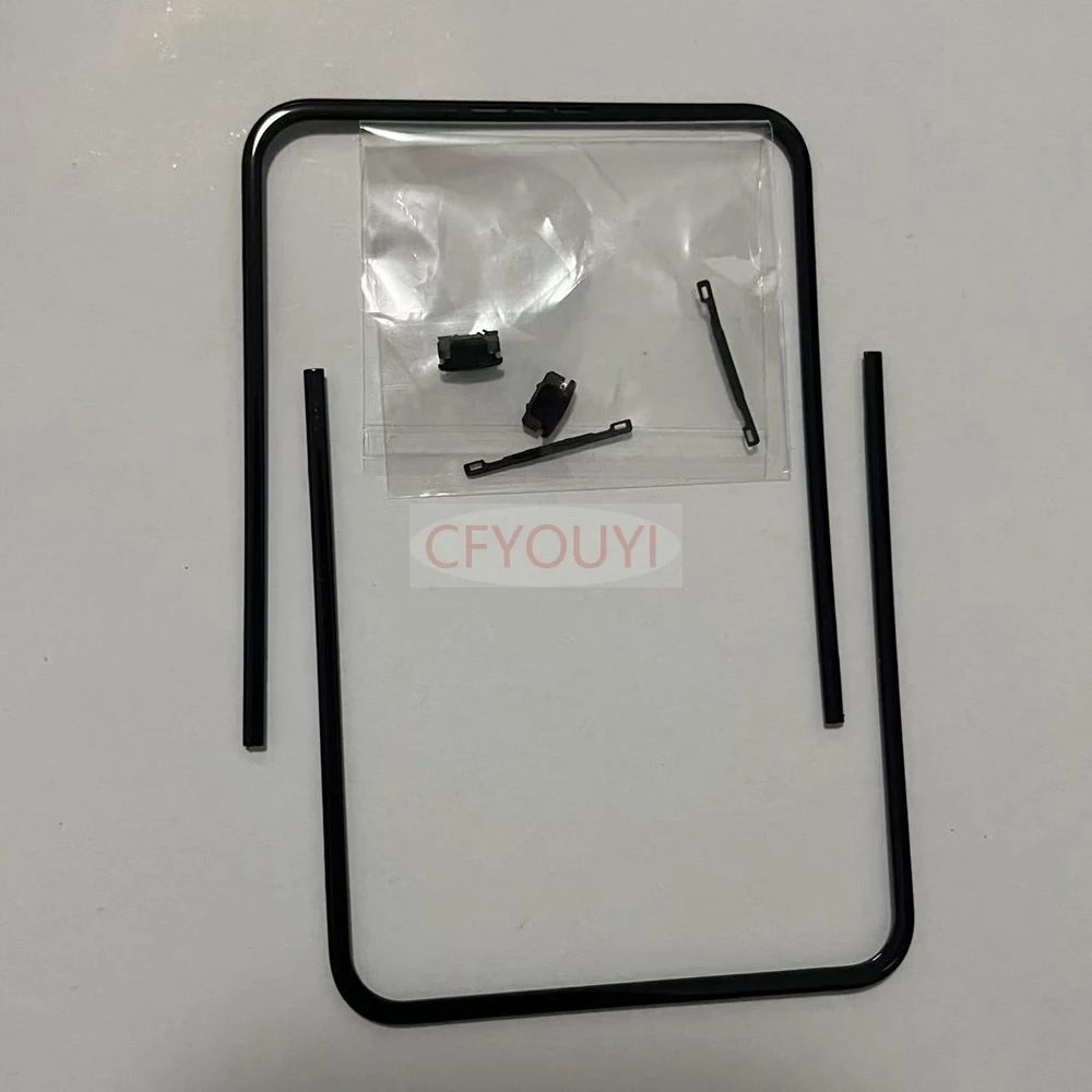 Vorderes Gehäuse LCD-Rahmen Kunststoff-Lünette Platte für Samsung Z Flip 3 4 5 6 / F711 F721 F731 F741 Rahmen Ersatzteil