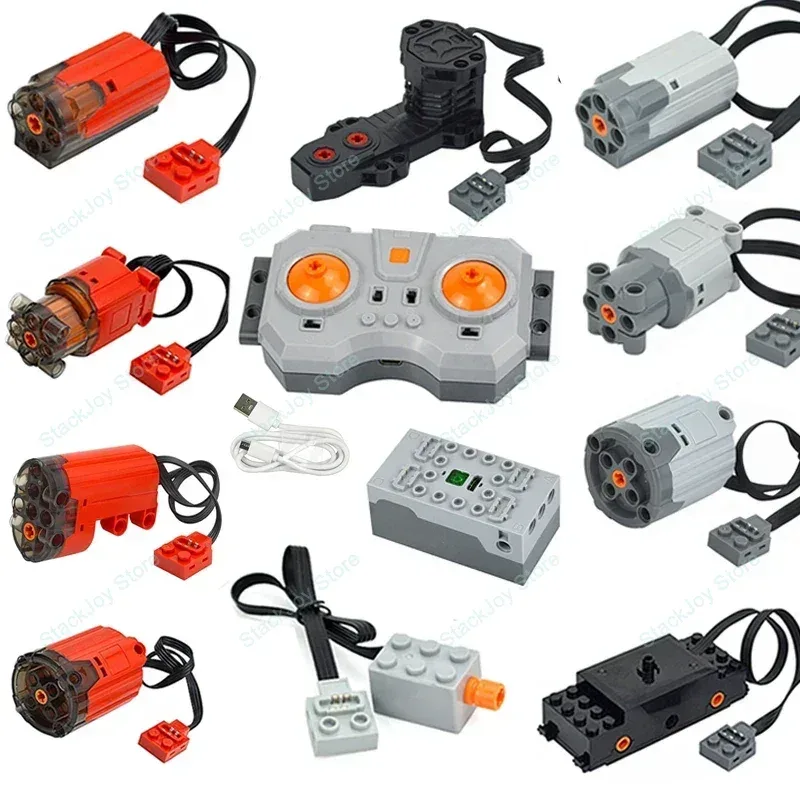 Technische Teile 91994 74784 61927 Leistungsfunktionen Multitool-Servo-Zugmotor-Komponente für DIY RC-Modell-STEM-Projekte