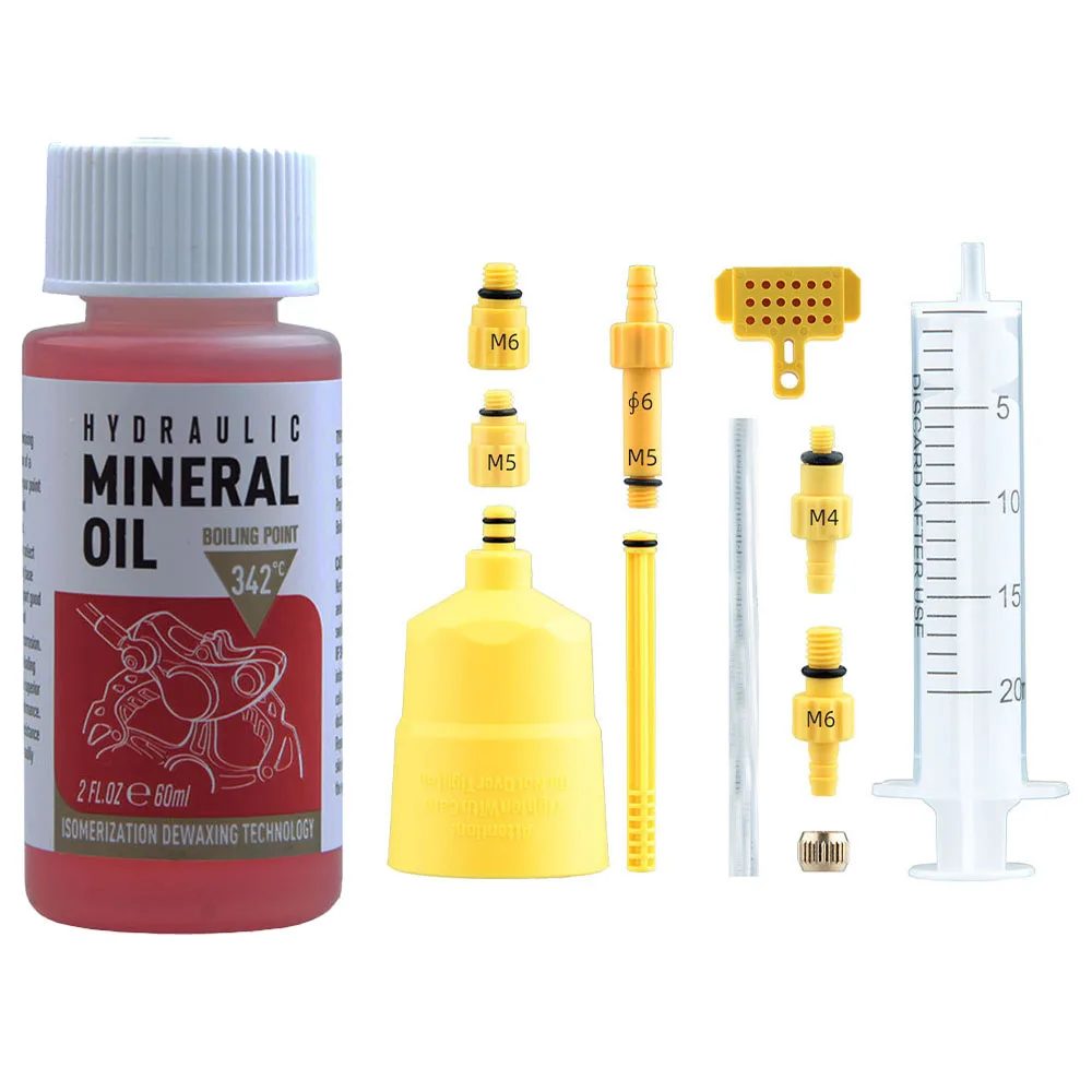 Hochleistungs-Mineralöl für Fahrradbremsen ? 60 ml/2 oz ? ideal für hydraulische Bremssysteme von Shimano und Tektro