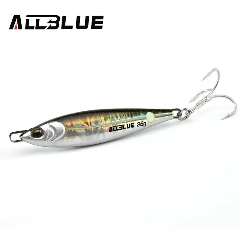 Allblue Levin Metall jig 18g 26g künstliche Köder Jigging Löffel Angel köder harte Blei vom Ufer Guss Salzwasser Bass Tackle