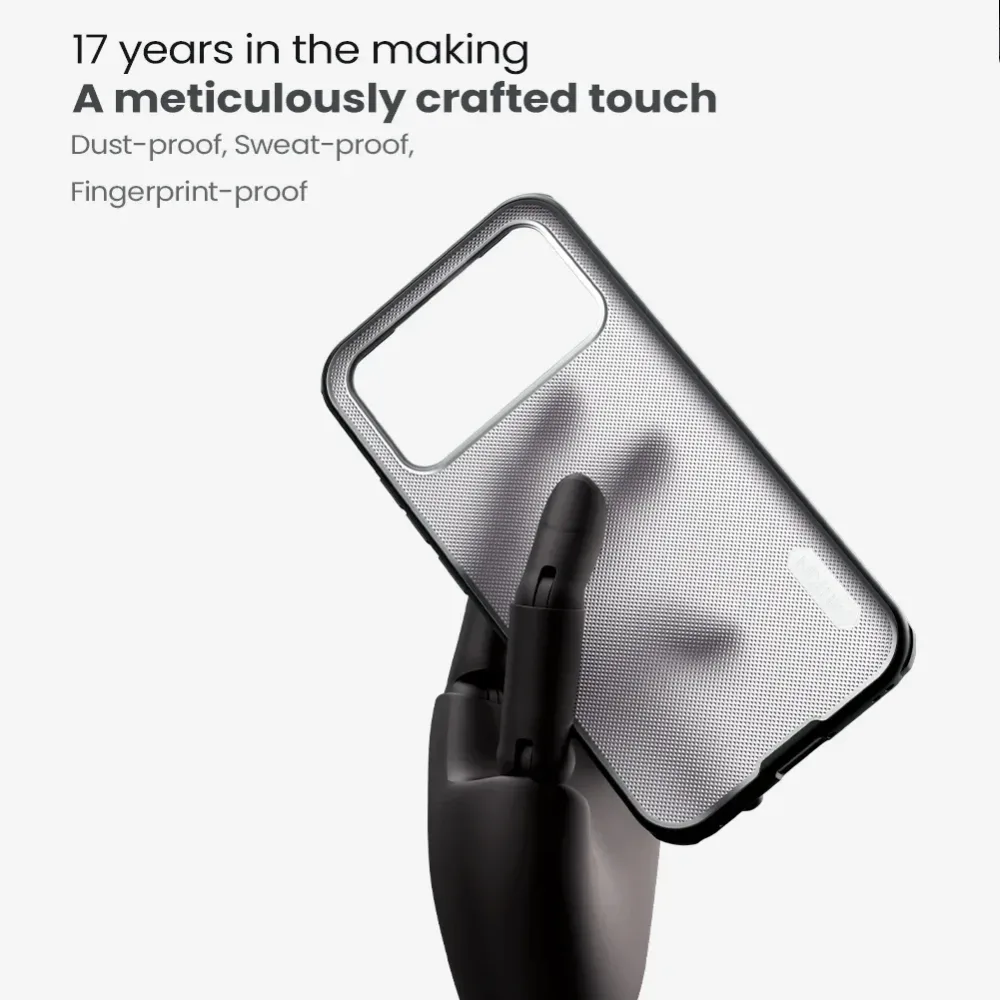 Nillkin für Xiaomi Poco F8 Ultra / F8 Pro Hülle Super Frosted Shield Pro Soft TPU Hard PC Back Cover Schutz
