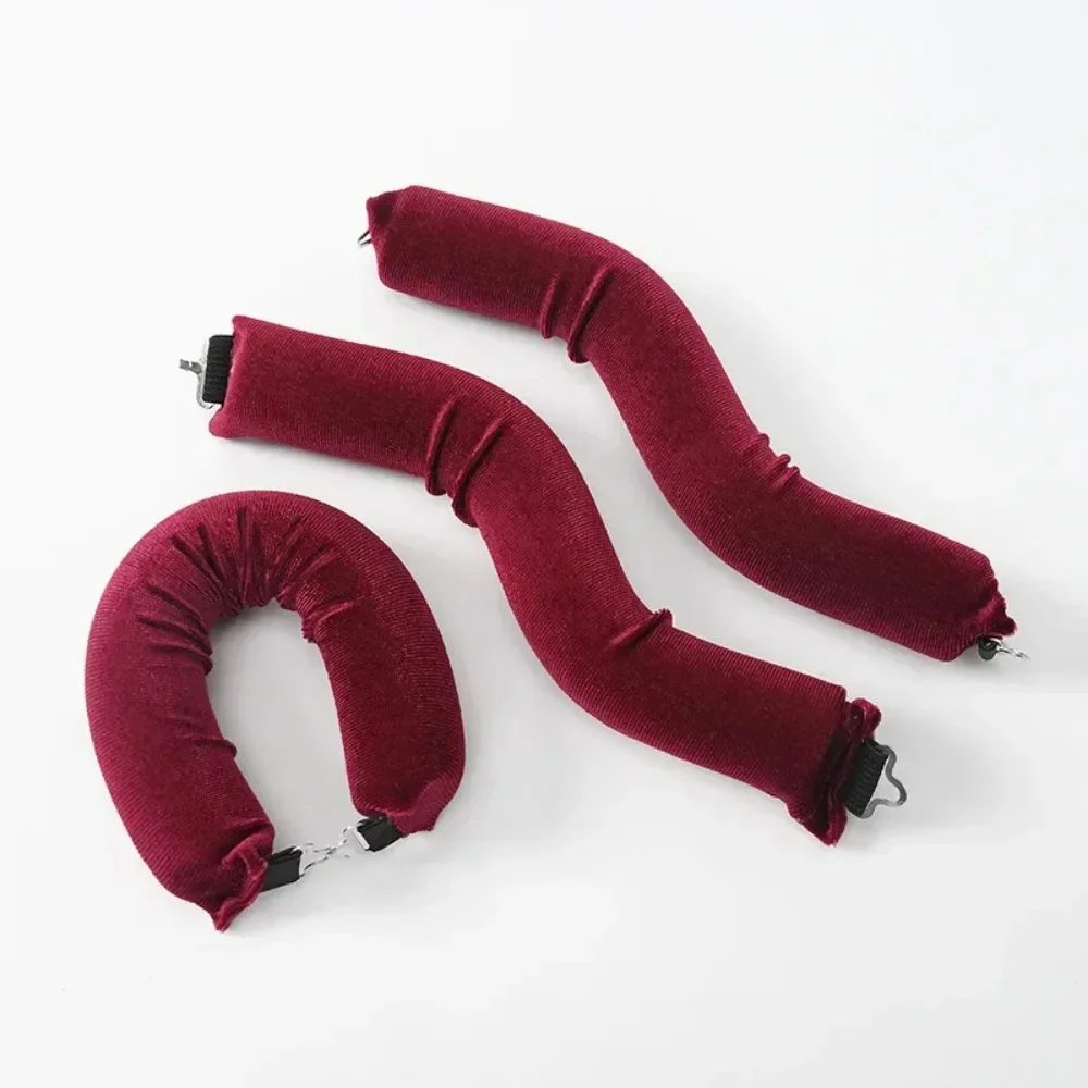 Heatless Lockenwickler Lockenstab Stirnband Keine Hitze Lockenwickler Satin Lazy Curls Weiche Lockenwickler Schlafstangen Haar-Styling-Werkzeuge