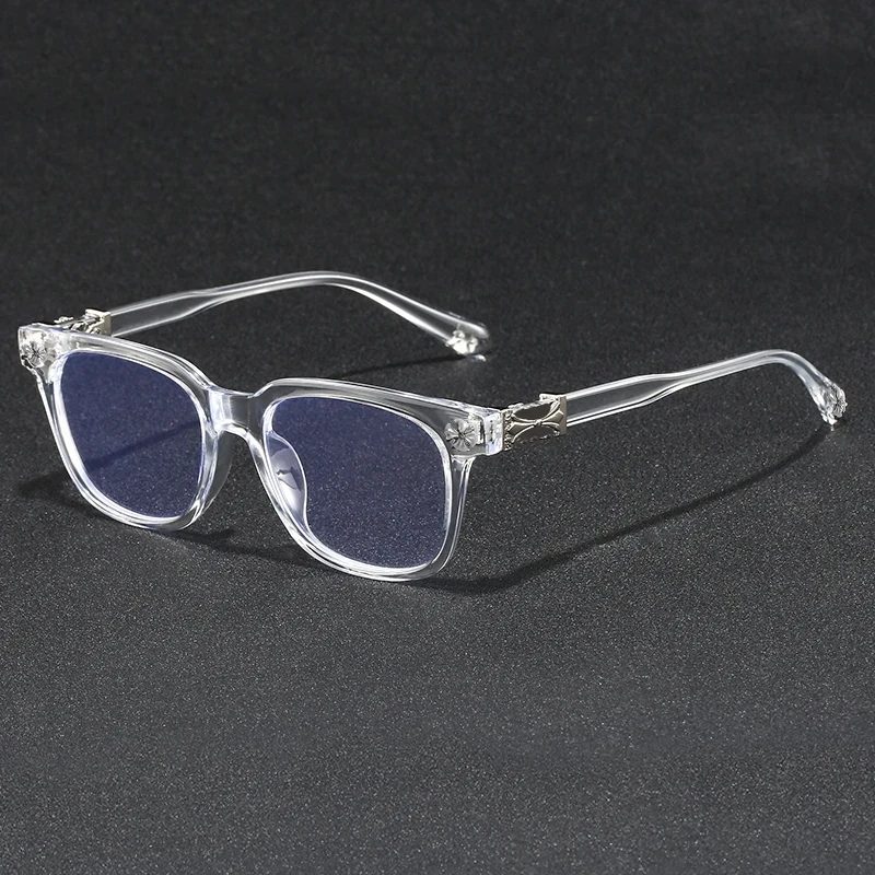 2026 Neue Übergroße Blaulichtfilter-Brille für Damen mit Strass-Dekor Anti-Strahlungs-Computerbrille F114