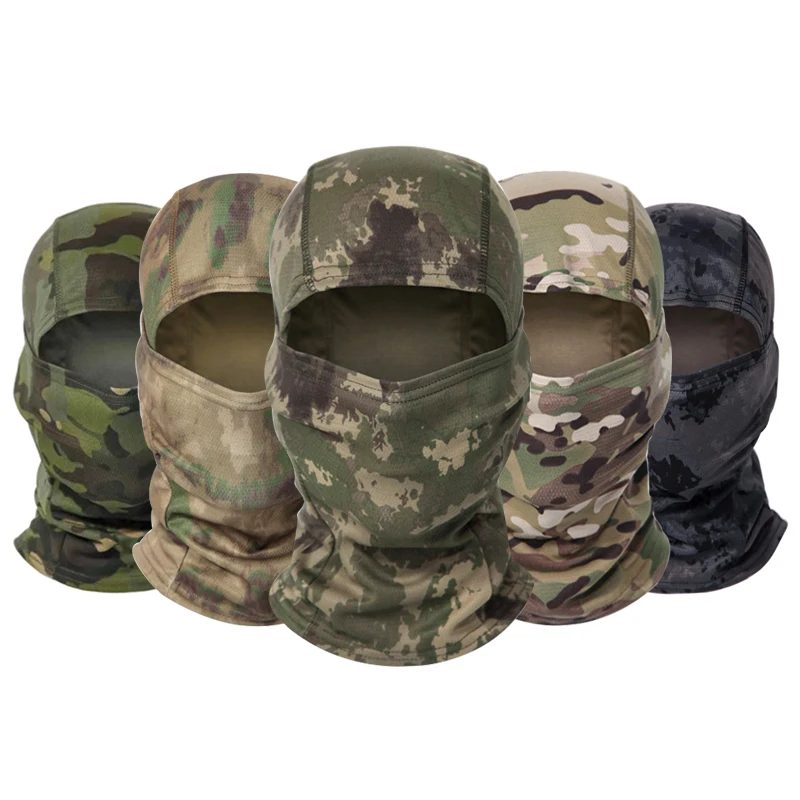 Sommerliche, elastische, atmungsaktive Sturmhaube für Damen und Herren, Sonnenschutz, Fahrrad-Vollgesichtsmaske, Schal zum Wandern, Angeln, Skifahren