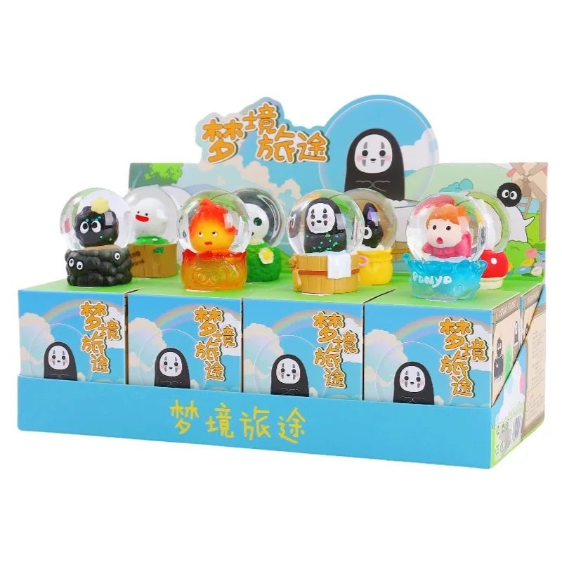 Hayao Miyazaki Dream Journey Kristallkugel Mystery Box Spielzeug Sammlerfigur Kinder Trendy Blind Box Überraschungsgeschenk