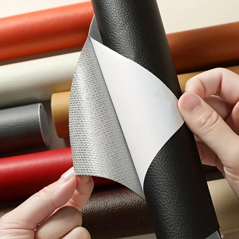 10?300 cm selbstklebendes Leder-Reparatur-Patchband, selbstklebendes Haus-DIY-Fix für Sofa, Moto, Autositz, Tasche, Zuhause, Blätter, Patches