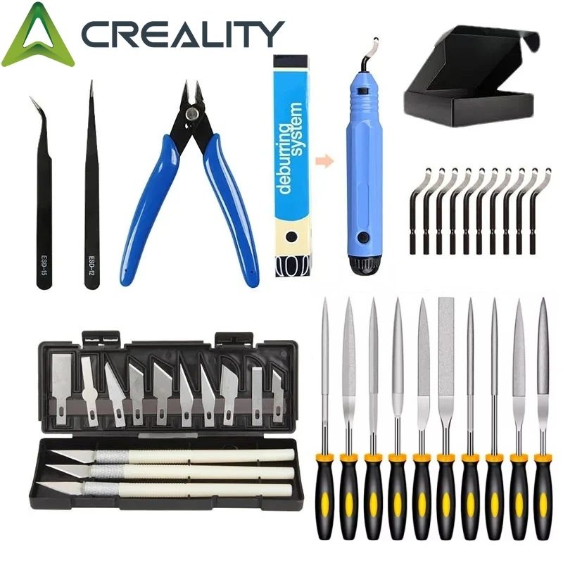 3D Modell Schleifen Werkzeug Entgraten Gravur Messer Kit Carving Werkzeug DIY Datei Cutter Schaber Trimmen Werkzeug 3D Druck Tool Kit ?