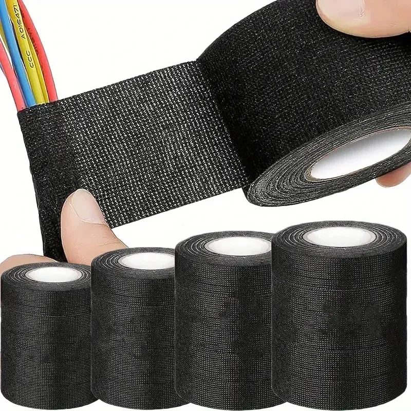 9/15/25/32/50 MM Elektrisches Isolierband Hitzebeständiges Kabelbaumband Auto Kabelbaum Kabelbaum Schutz Wasserdichtes Klebeband