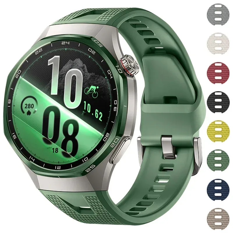 1:1 Original Silikonarmband für HUAWEI WATCH GT 7 Pro 46mm, Schnellverschluss-Sportarmband für Huawei GT6 Pro Correa