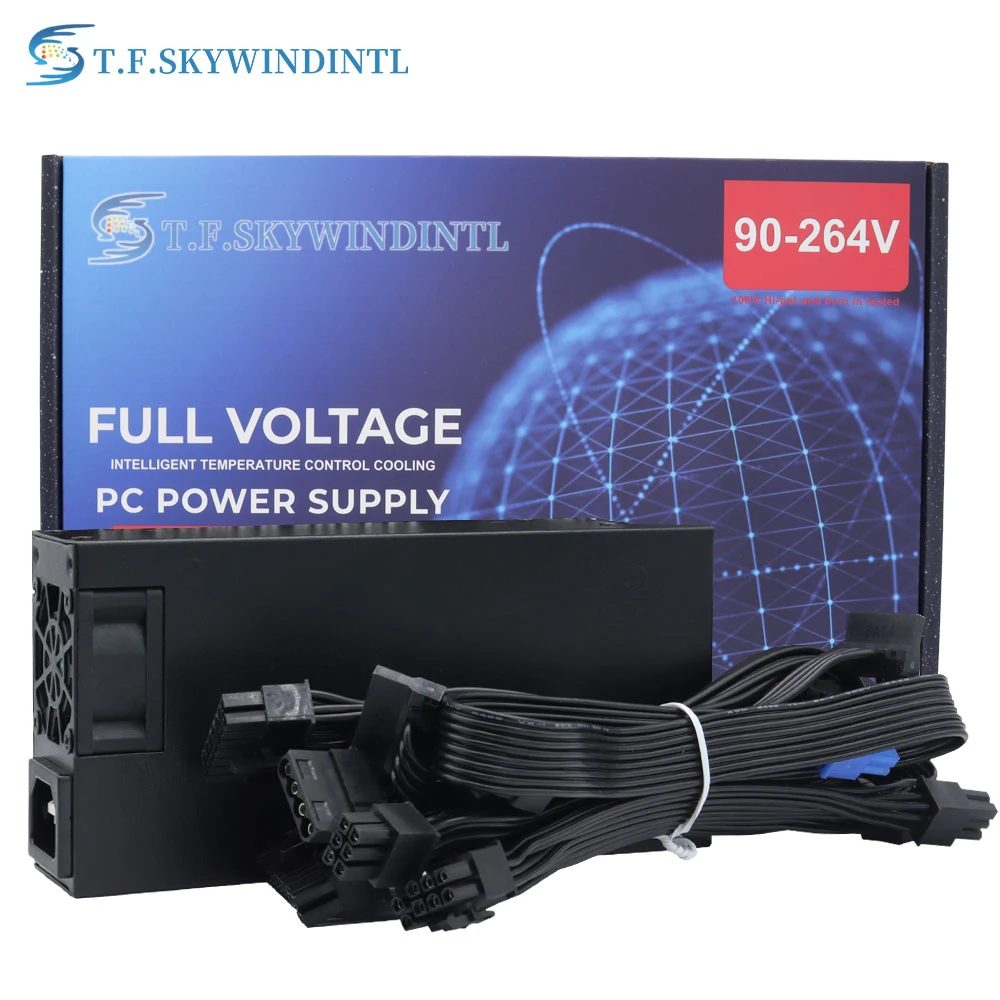 Flex 600 W Modulares Netzteil Kleines 1U Computer-Netzteil Flex-ATX 500 W für ITX Mini-PC Aktives PFC für POS AIO Desktop 110 V 220 V