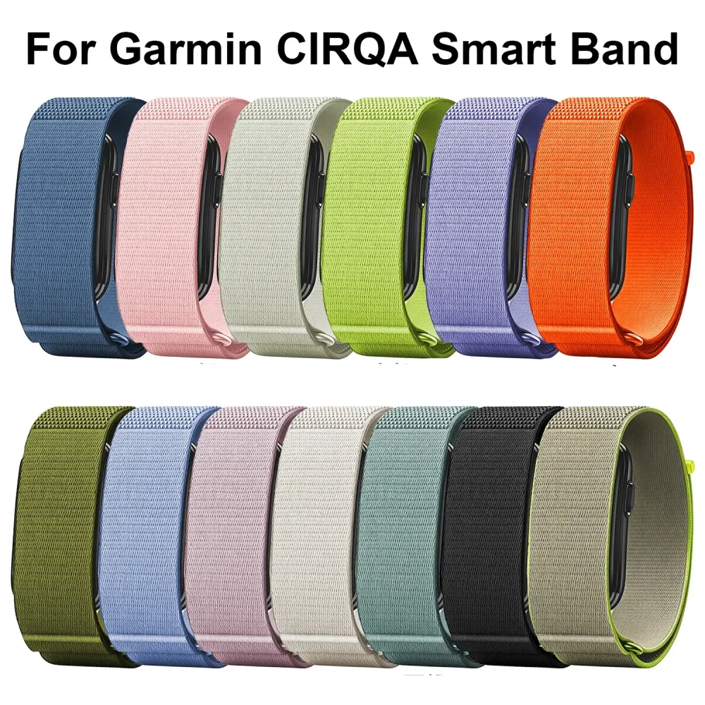 Nylon-Armband/Bizeps-Armband für Garmin CIRQA Smart Band, Verstellbares Armband, Zubehör