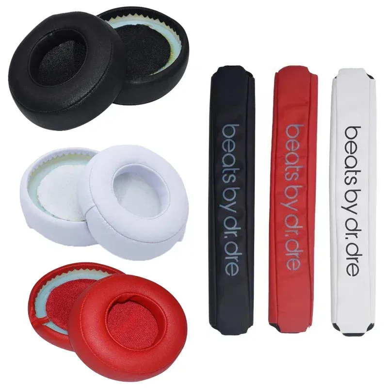 Ersatz-Ohrpolster, Kopfbandpolster für Beats By Dr. Dre Pro DETOX Kopfhörer, Ohrpolster, Ohrpolster, Kopfhörer-Ohrpolster