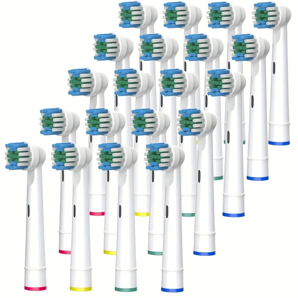 4/12/16/20 Stück Ersatz-Zahnbürstenköpfe, kompatibel mit Oral-B Braun Professionelle elektrische Zahnbürstenköpfe, Bürstenköpfe